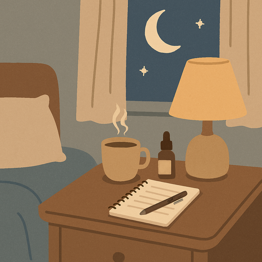 The Simple Evening Routine Guide: Your Blueprint for Better Sleep & Less Stress