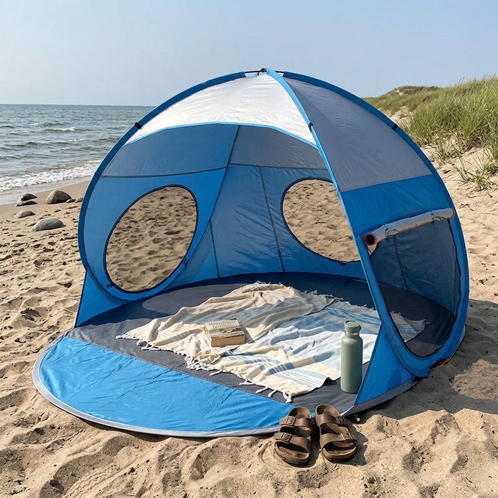 Pop-Up Instant Sun Shade Beach Tent: The Perfect Gift for Effortless Outdoor Comfort