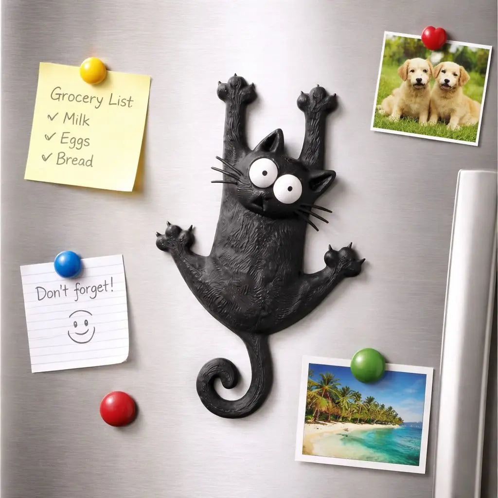 Hang In There Funny Cat Refrigerator Magnet: Your Kitchen’s Ultimate Quirky Gift