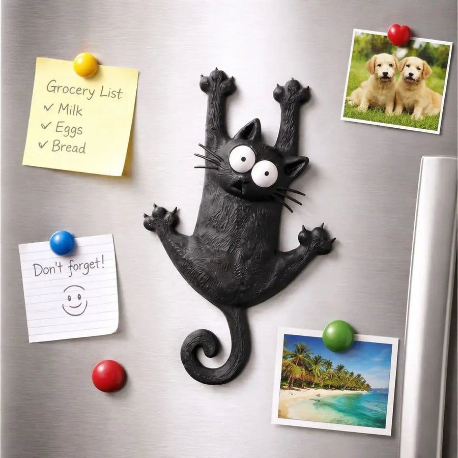 Hang In There Funny Cat Refrigerator Magnet: Your Kitchen’s Ultimate Quirky Gift