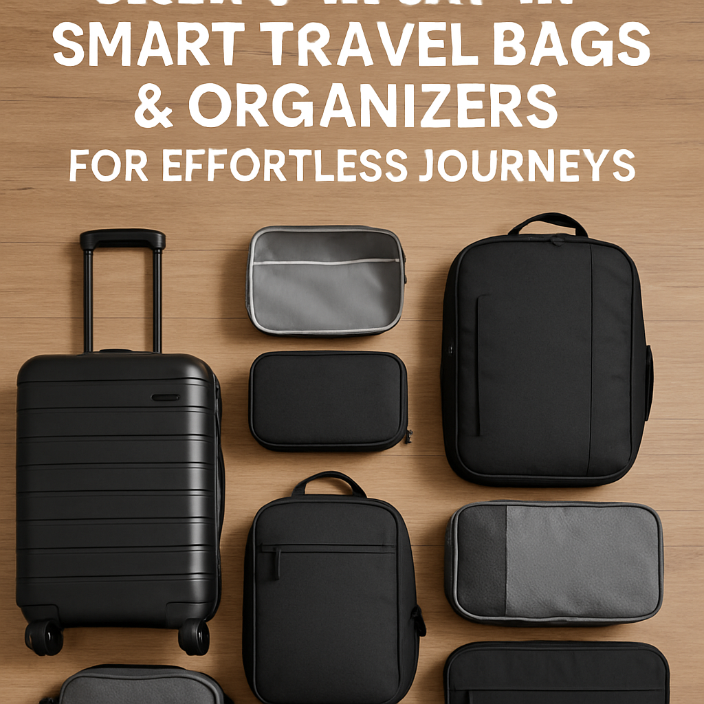 14 Innovative Smart Travel Bags & Organizers for Effortless Journeys