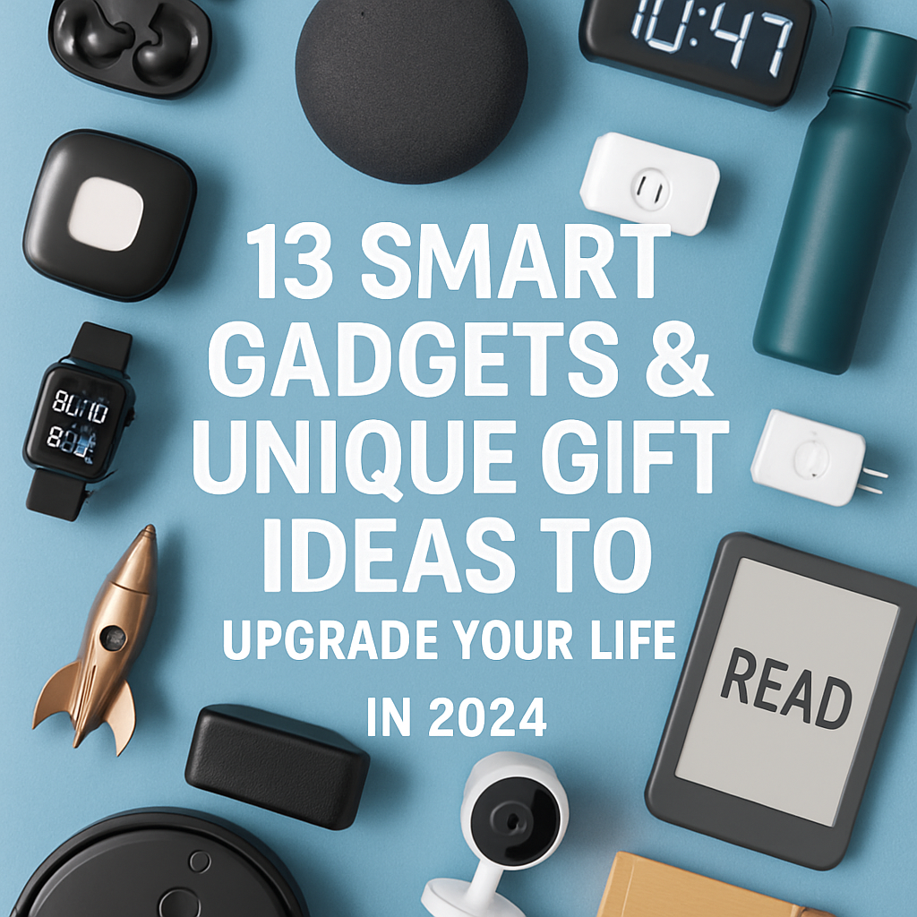 13 Smart Gadgets & Unique Gift Ideas to Upgrade Your Life in 2024