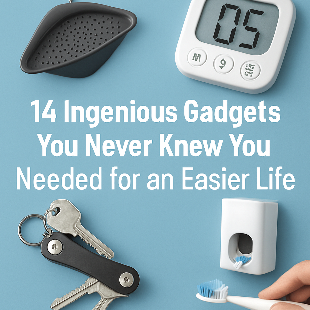 14 Ingenious Gadgets You Never Knew You Needed for an Easier Life