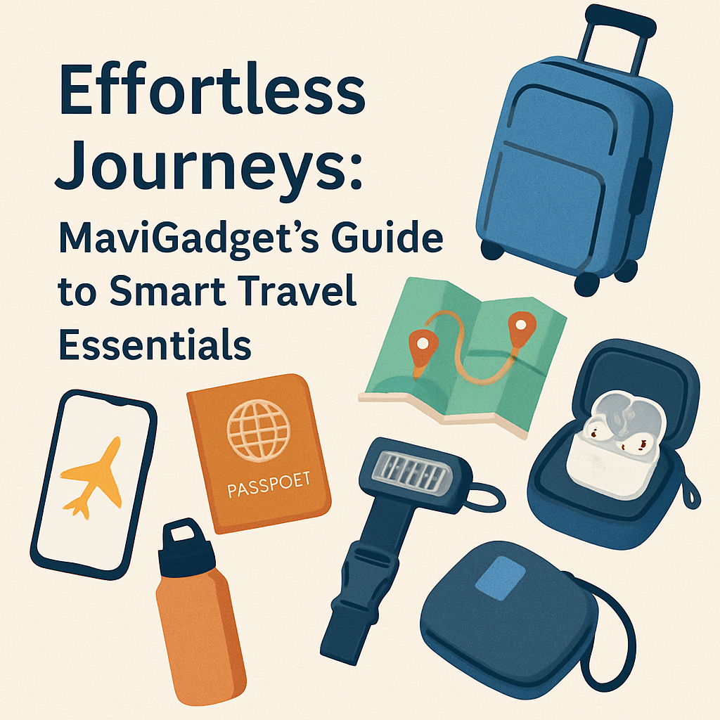 Effortless Journeys: Mavigadget’s Guide to Smart Travel Essentials