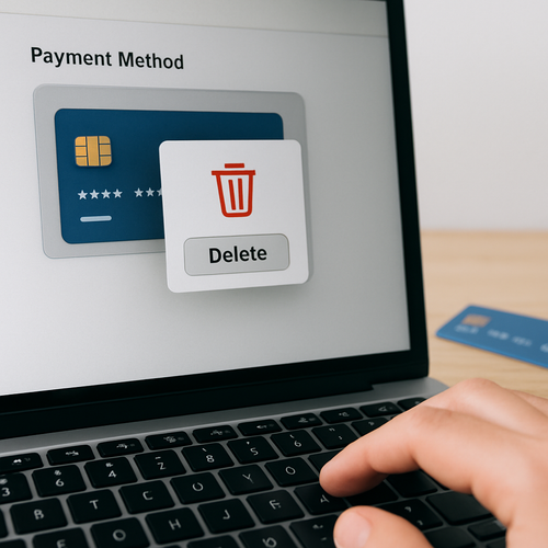 How to Securely Delete Your Payment Card from Any Website (Step-by-Step)