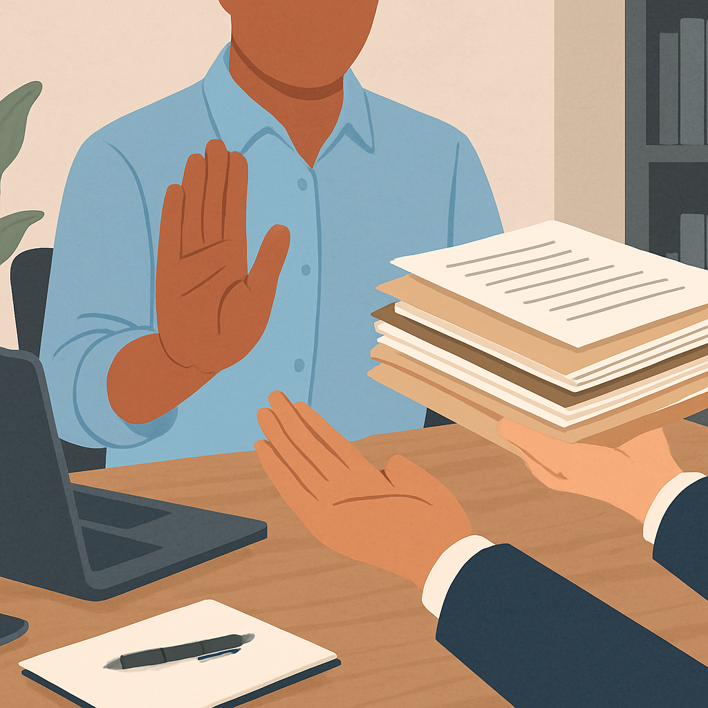 How to Politely & Professionally Say No to Extra Work (and Set Healthy Boundaries)