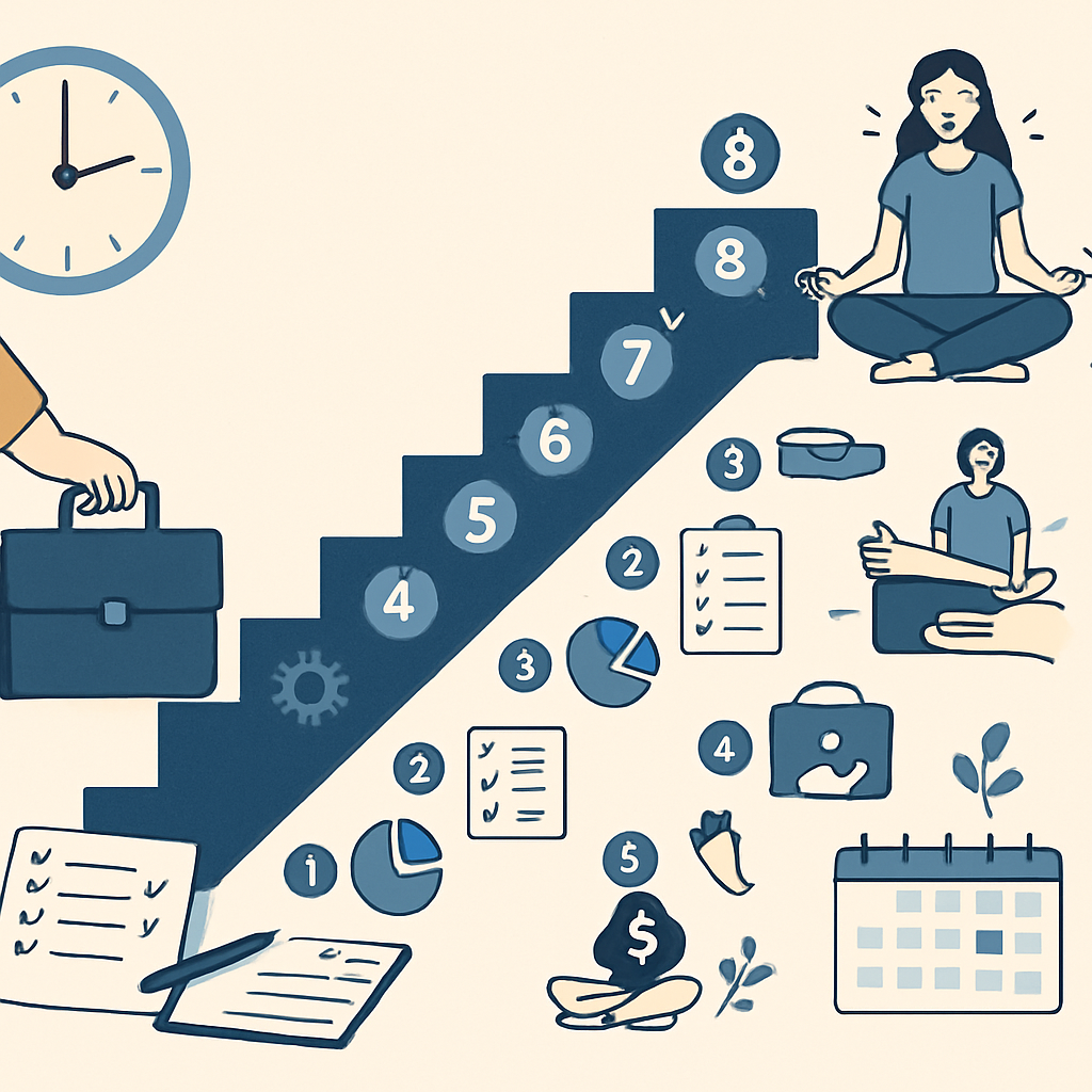 8 Simple Steps to Work-Life Balance: Reclaim Your Time & Happiness