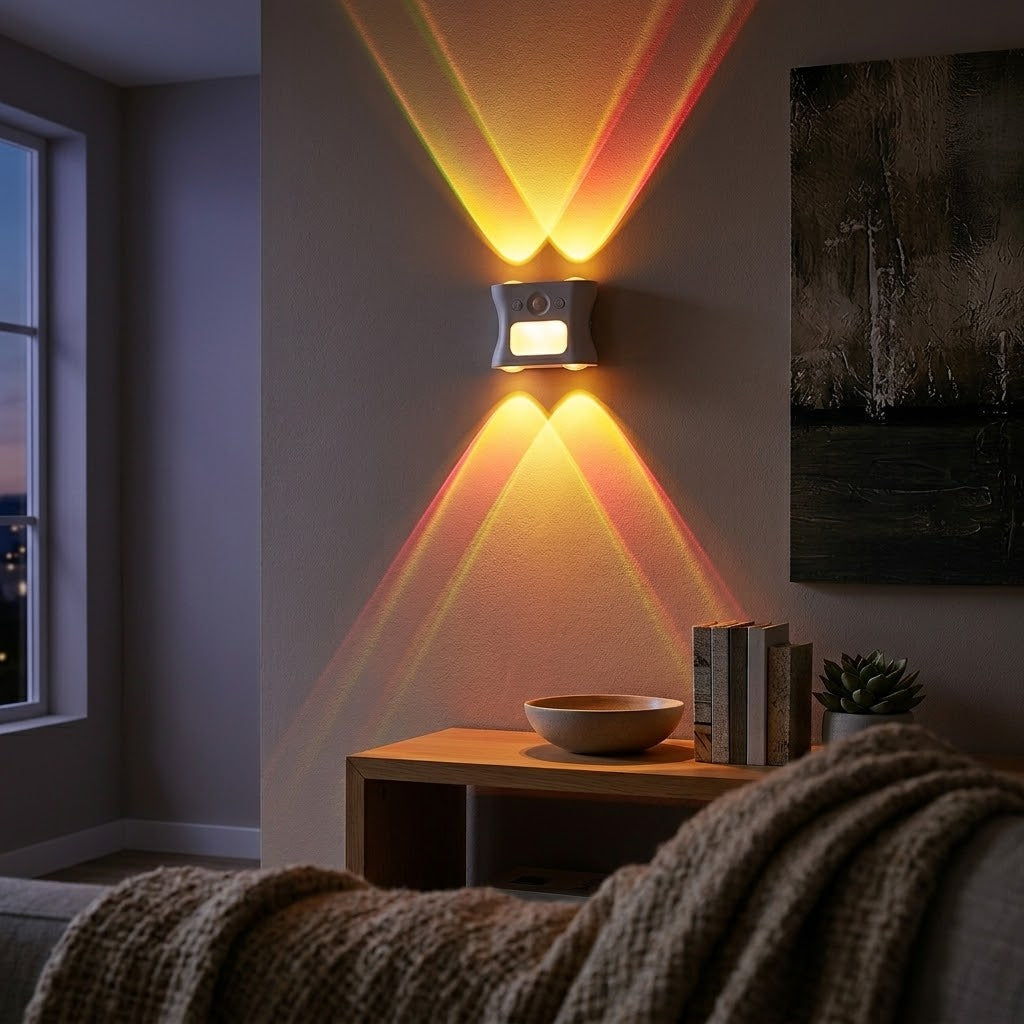 Color Flow Motion Sensor Wall Light: The Unique Gift & Smart Gadget for Tech Lovers