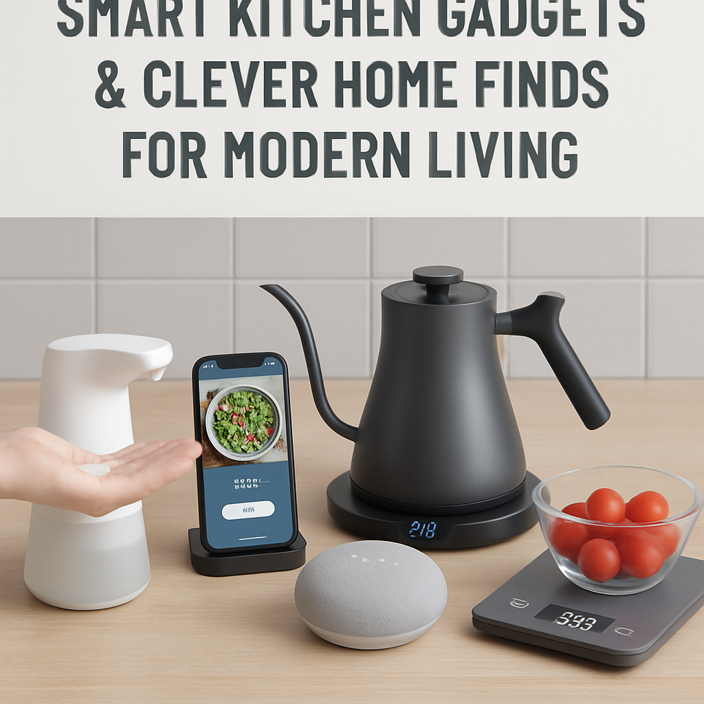 Smart Kitchen Gadgets & Clever Home Finds for Modern Living