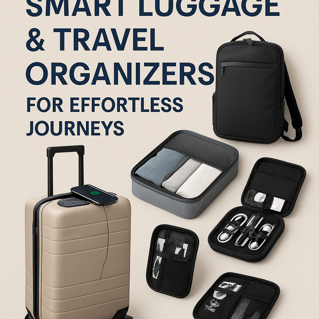 15 Must-Have Smart Luggage & Travel Organizers for Effortless Journeys