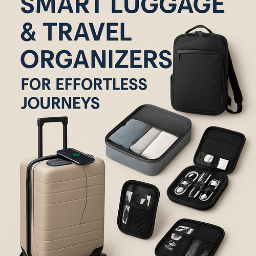15 Must-Have Smart Luggage & Travel Organizers for Effortless Journeys