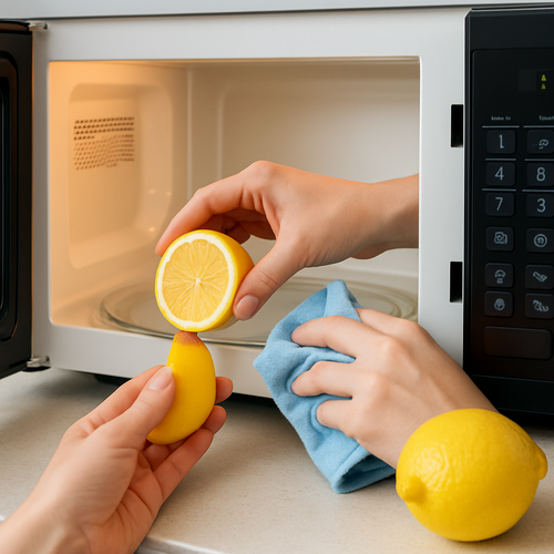 Sparkling & Fresh: How to Clean Your Microwave with Just a Lemon