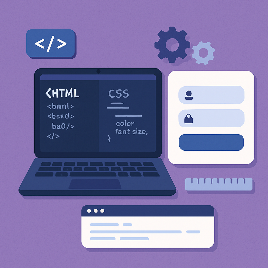 Build Your First Login Page: An Easy HTML & CSS Step-by-Step Guide