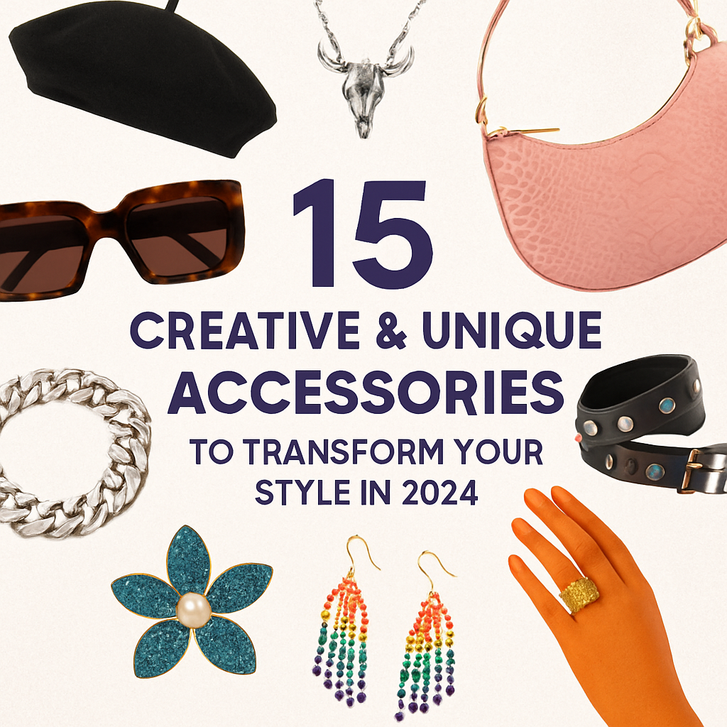15 Creative & Unique Accessories to Transform Your Style in 2024