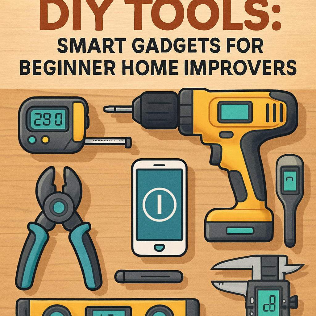 25 Must-Have DIY Tools: Smart Gadgets for Beginner Home Improvers