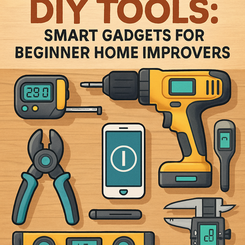 25 Must-Have DIY Tools: Smart Gadgets for Beginner Home Improvers