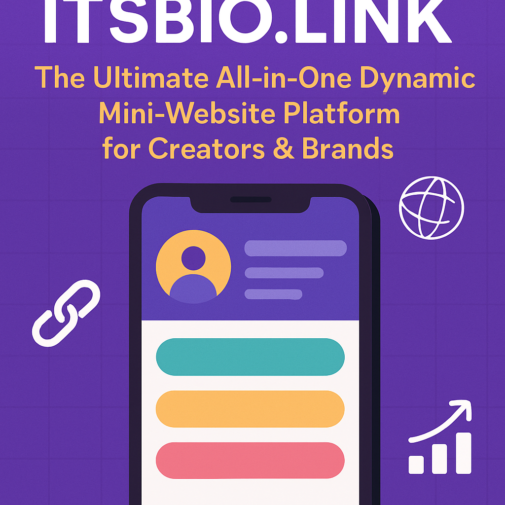 itsbio.link: The Ultimate All-in-One Dynamic Mini-Website Platform for Creators & Brands