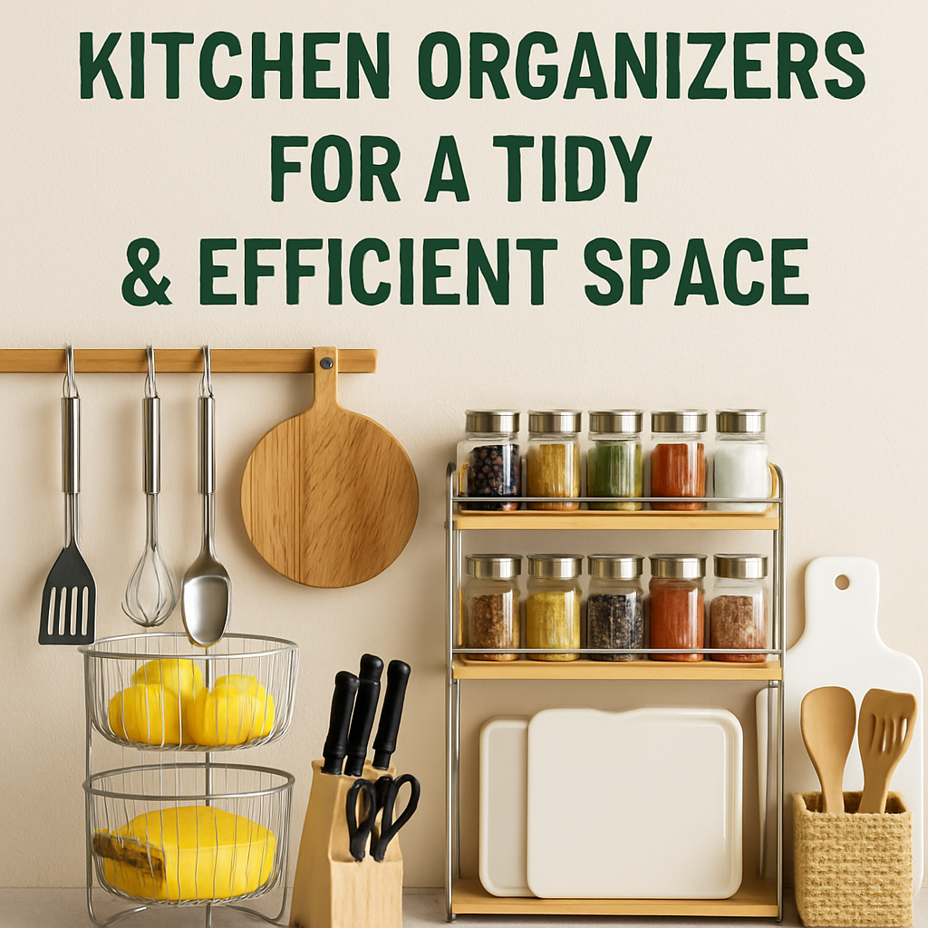 15 Clever Kitchen Organizers for a Tidy & Efficient Space