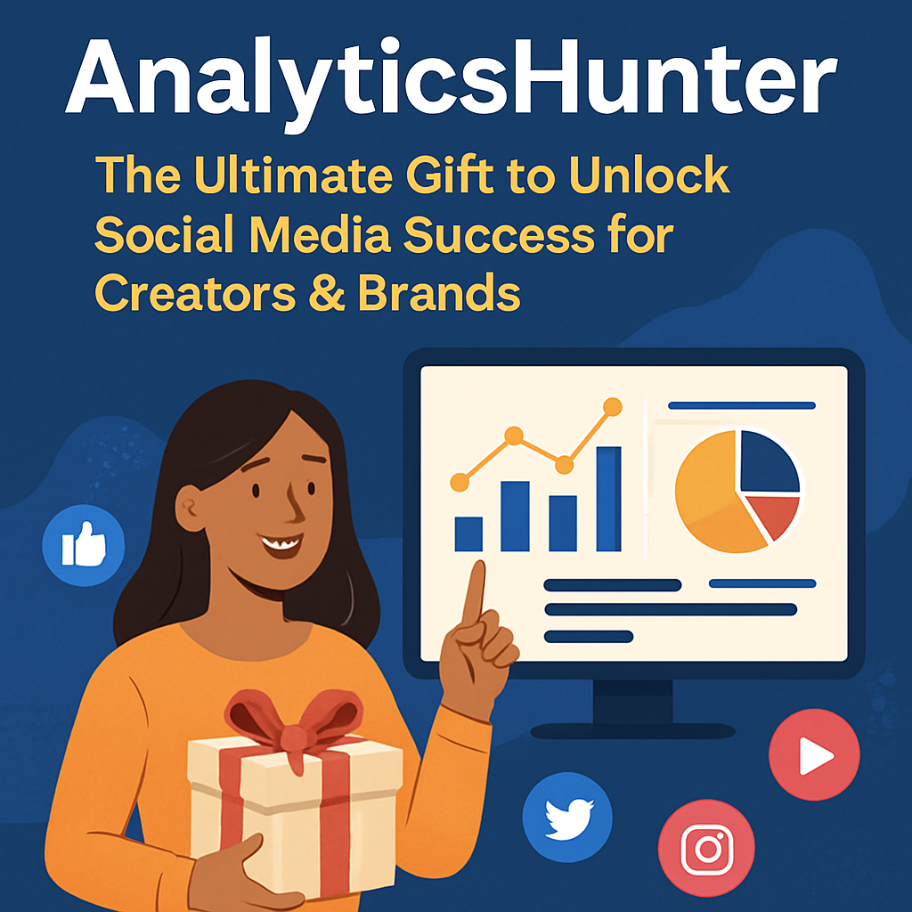 AnalyticsHunter: The Ultimate Gift to Unlock Social Media Success for Creators & Brands