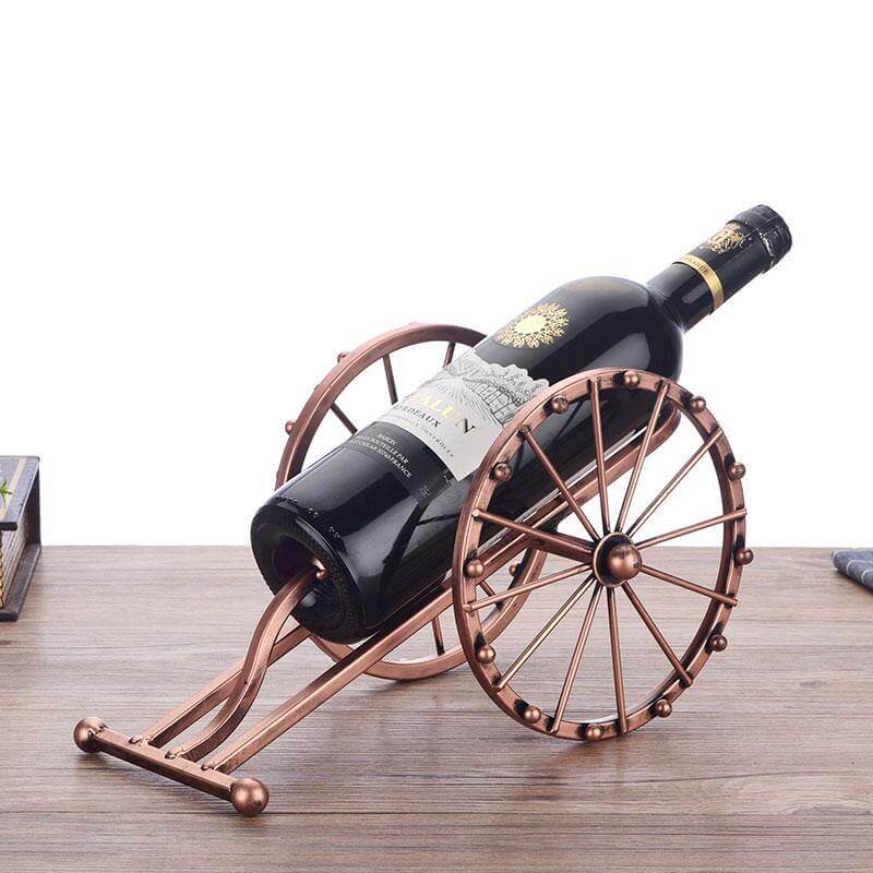 Antique Cannon Wine Holder: Unique Gift, Conversation Starter & Home Decor for Wine Lovers