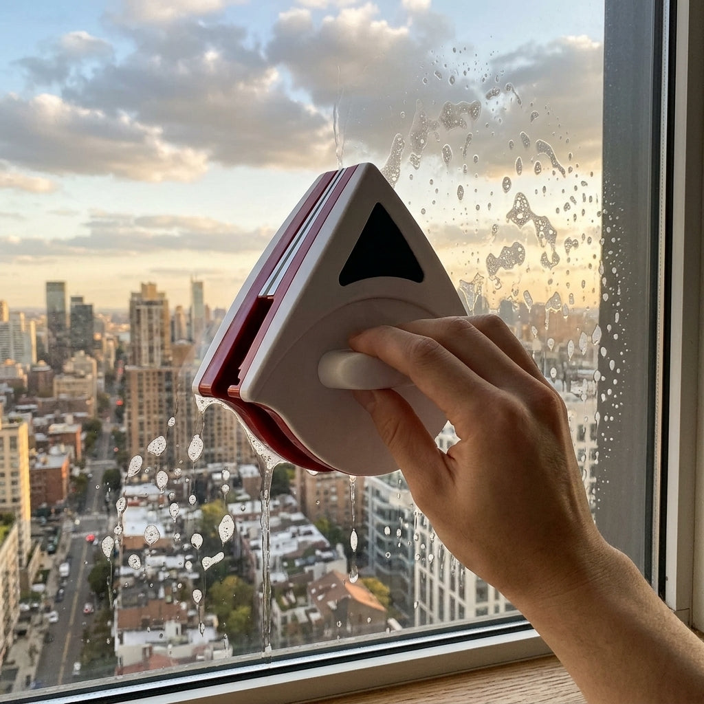 Magnetic Window Cleaner: The Genius Gift for Safe & Easy Spotless Views
