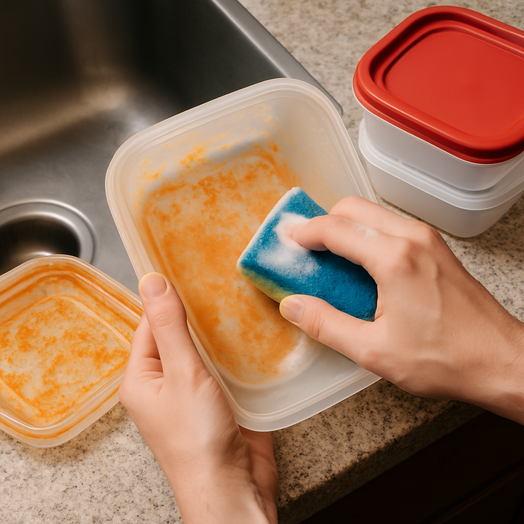 How to Clean Stained Plastic Containers: Make Them Look Brand New Again!