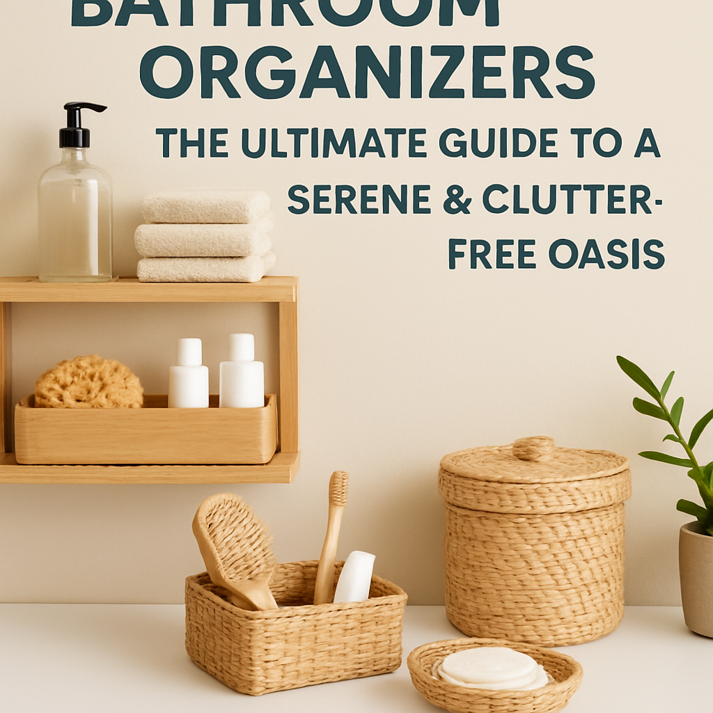Bathroom Organizers: The Ultimate Guide to a Serene & Clutter-Free Oasis