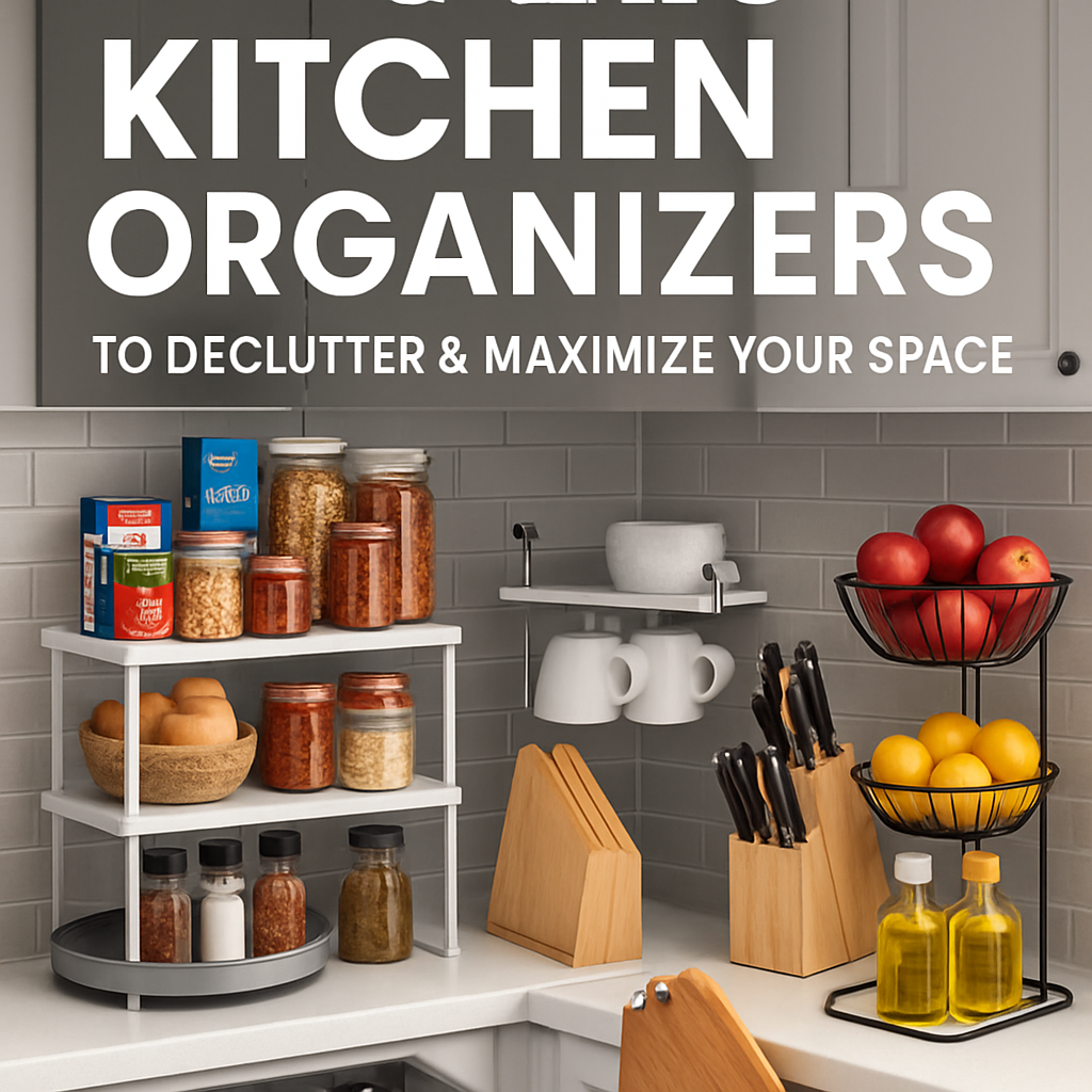 15 Best Kitchen Organizers to Declutter & Maximize Your Space