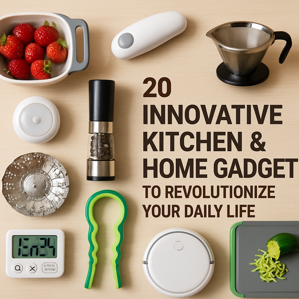 20 Innovative Kitchen & Home Gadgets to Revolutionize Your Daily Life