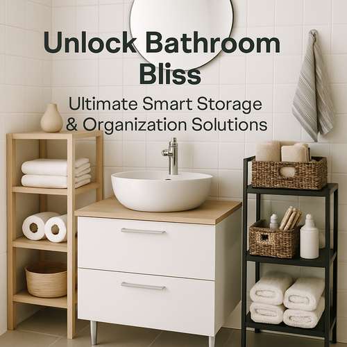Unlock Bathroom Bliss: Ultimate Smart Storage & Organization Solutions
