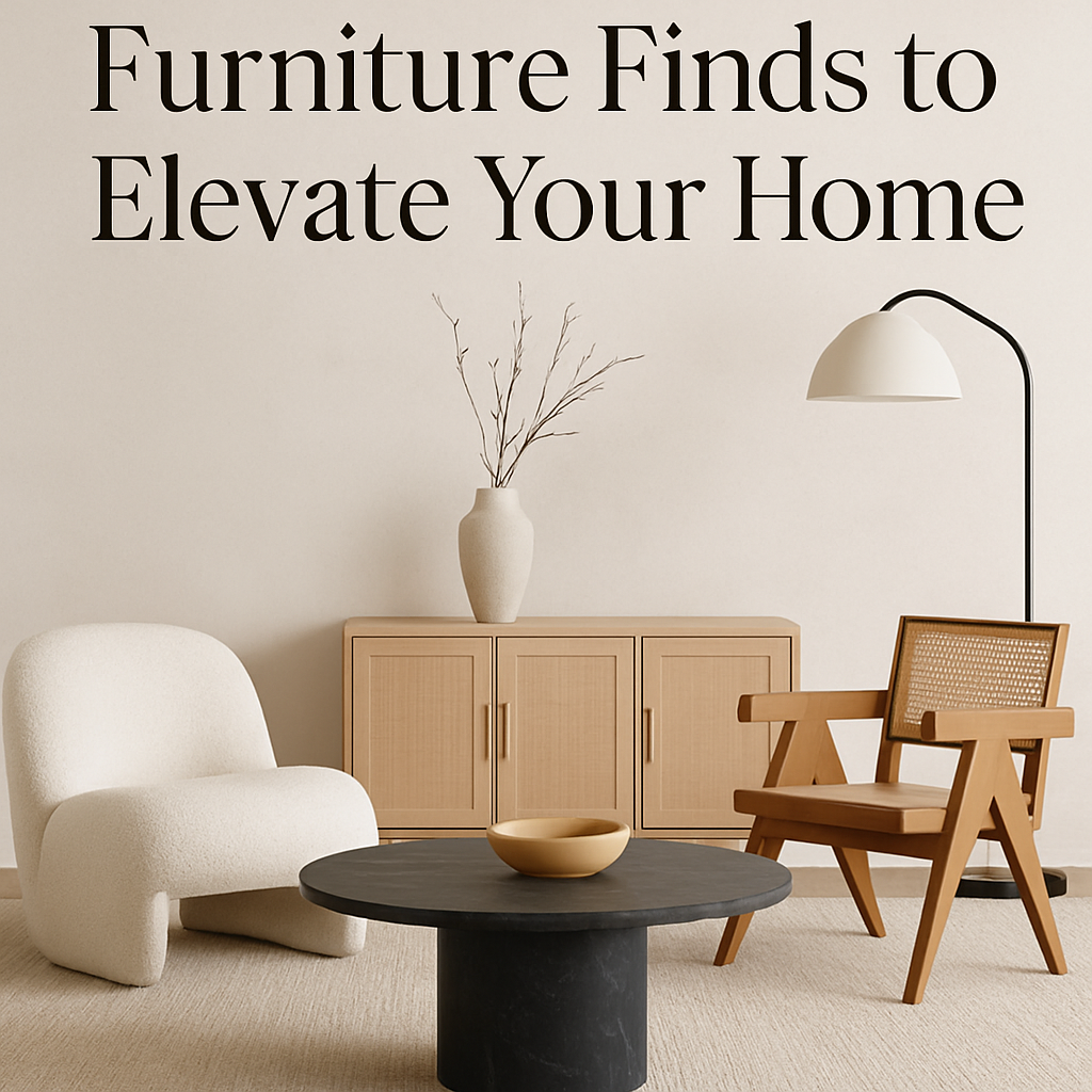 24 Unique & Modern Furniture Finds to Elevate Your Home