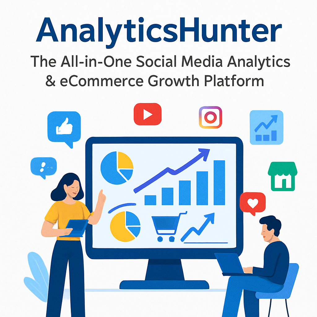 AnalyticsHunter: The All-in-One Social Media Analytics & eCommerce Growth Platform
