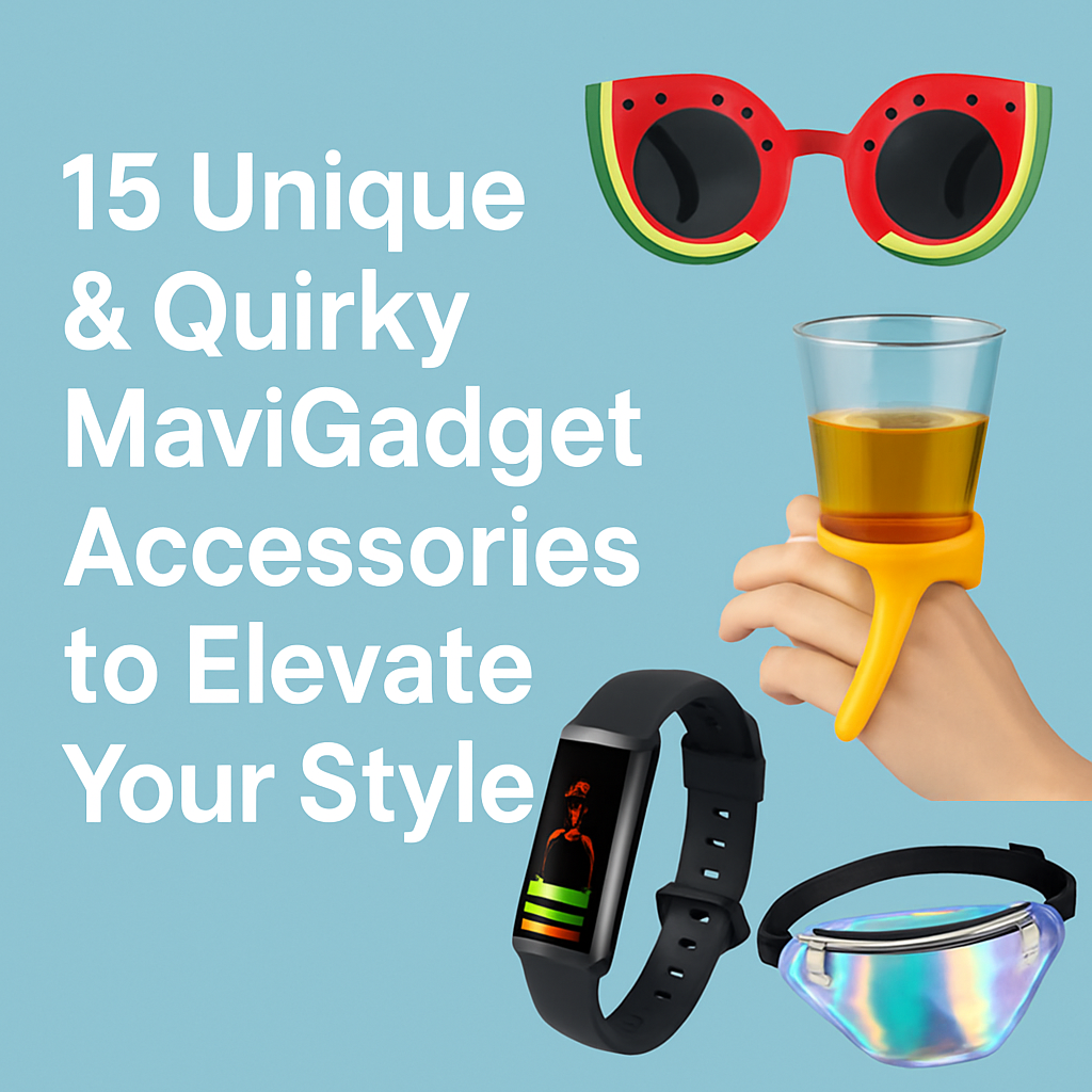 15 Unique & Quirky Mavigadget Accessories to Elevate Your Style