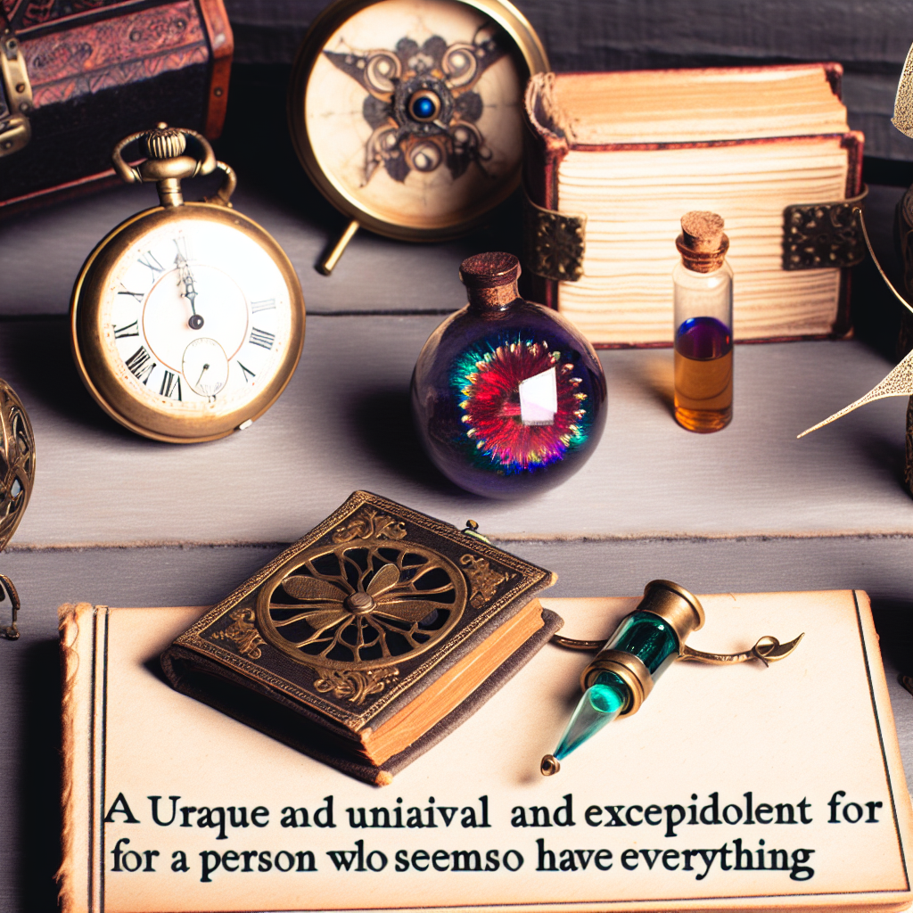 Gift Ideas for the Person Who Has Everything: Unique & Thoughtful Presents