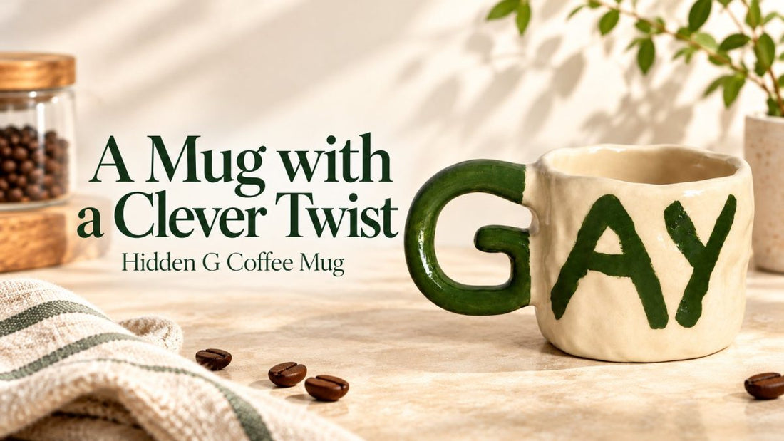 Hidden G Coffee Mug: A Clever Twist for Your Coffee Corner