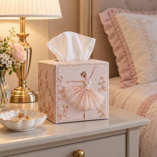 Ballet Tissue Box: A Softer Detail for Side Tables