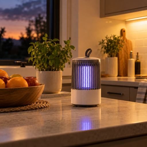 Automatic Rechargeable Insect Flycatcher at Home
