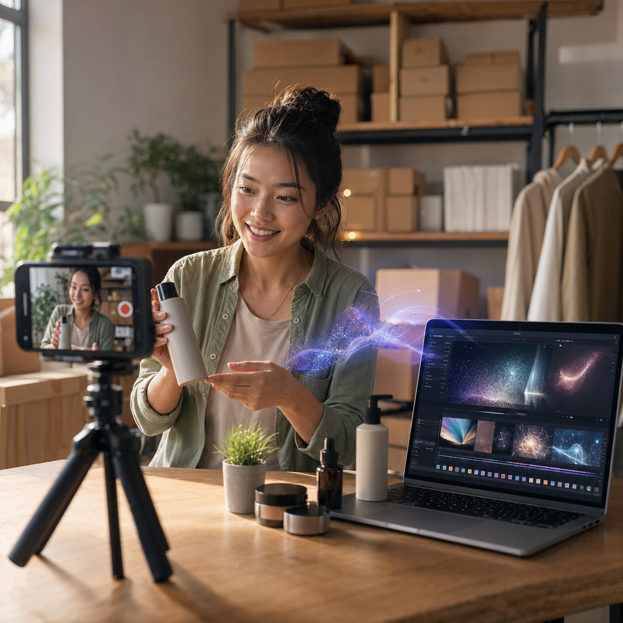 How Small E-Commerce Brands Are Winning With AI Video Content