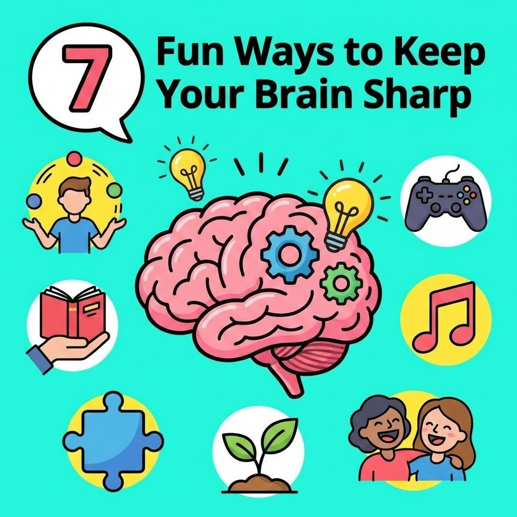 7 Fun Ways to Keep Your Brain Sharp