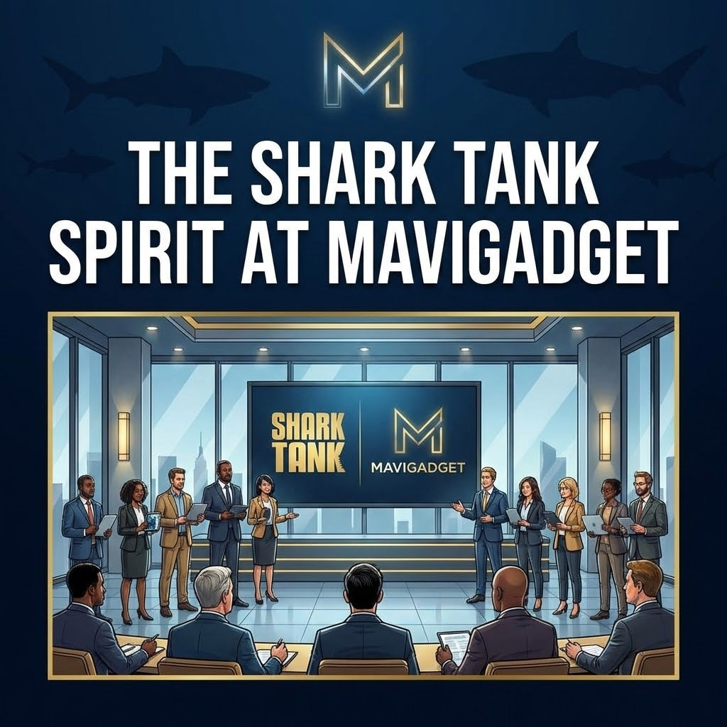 The Shark Tank Spirit at Mavigadget