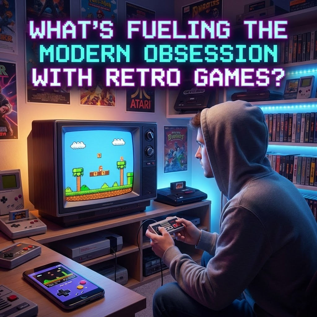 What’s Fueling The Modern Obsession With Retro Games?