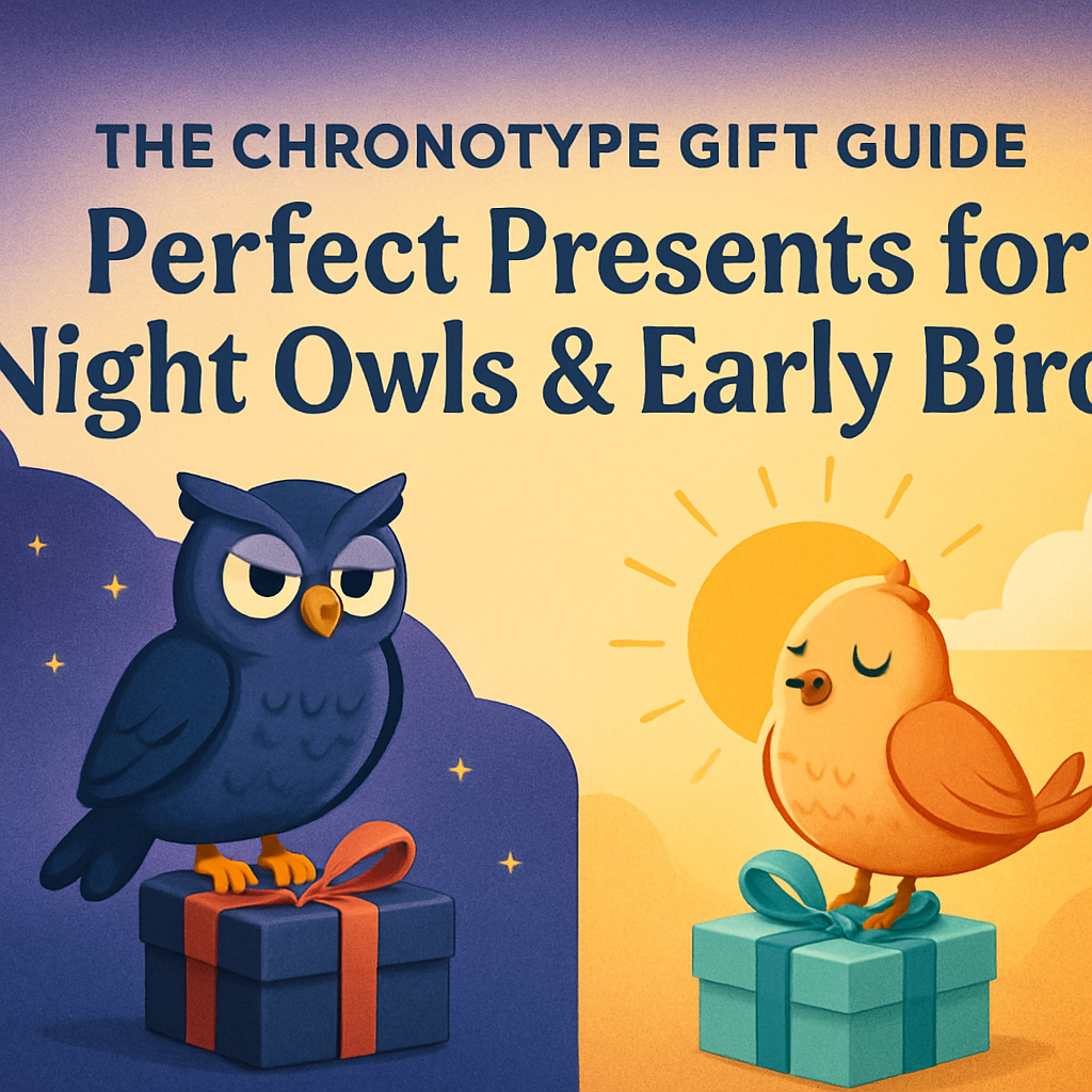 The Chronotype Gift Guide: Perfect Presents for Night Owls & Early Birds