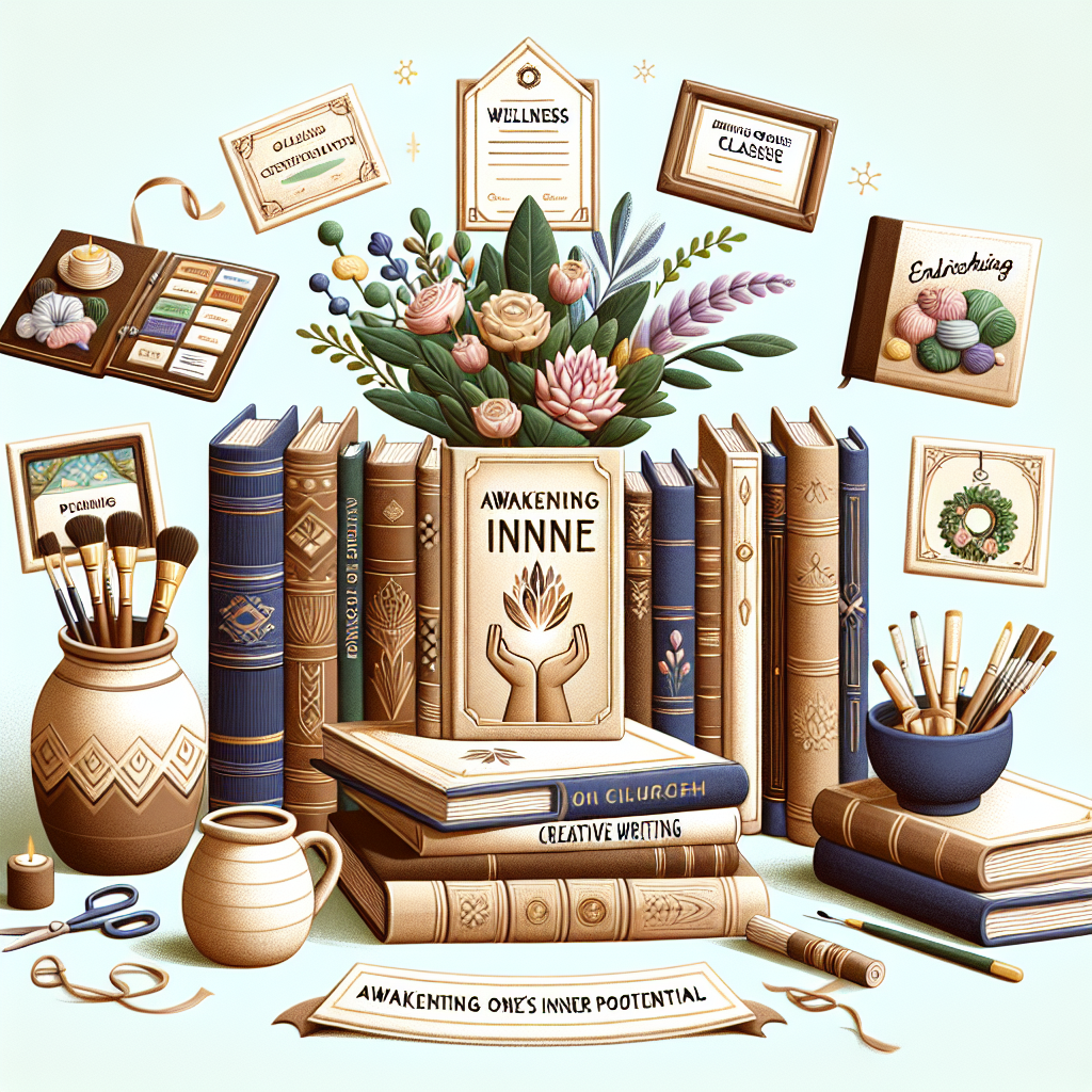 Awaken Inner Potential: Gift Guide to Inspirational Journals, Enriching Courses, and Creative Classes