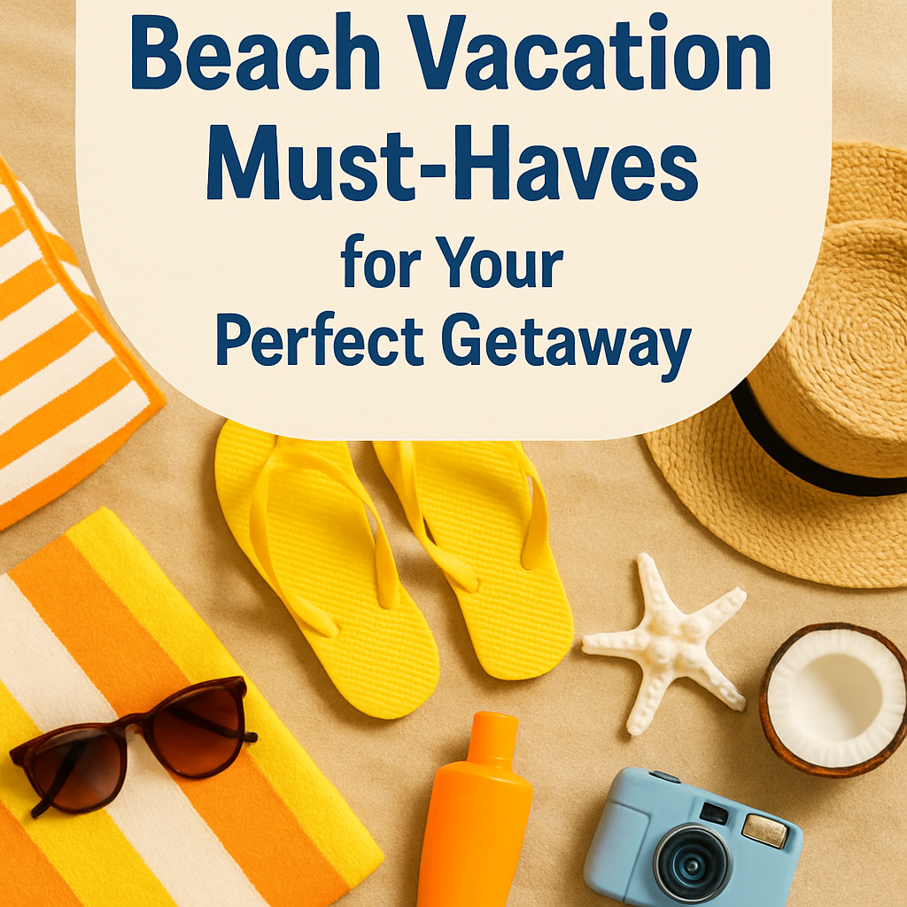 Ultimate Beach Vacation Must-Haves for Your Perfect Getaway