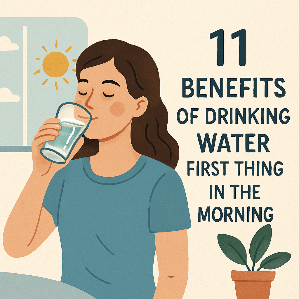 11 Benefits of Drinking Water First Thing in the Morning