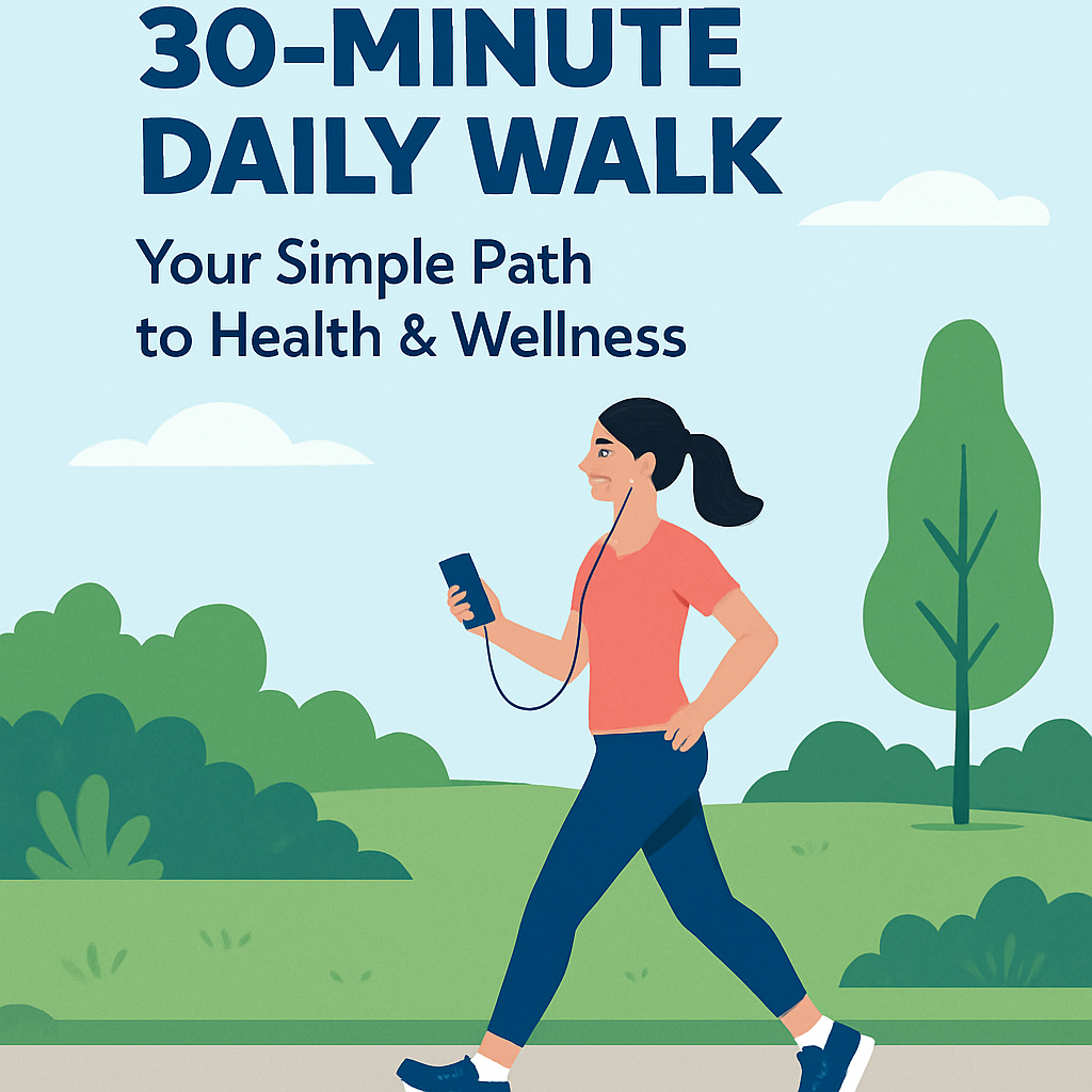 30-Minute Daily Walk: Your Simple Path to Health & Wellness