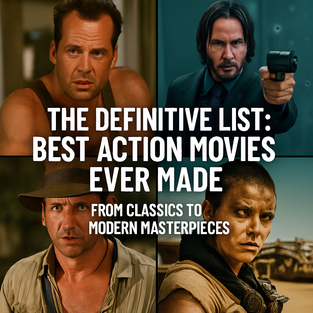 The Definitive List: Best Action Movies Ever Made From Classics to Modern Masterpieces