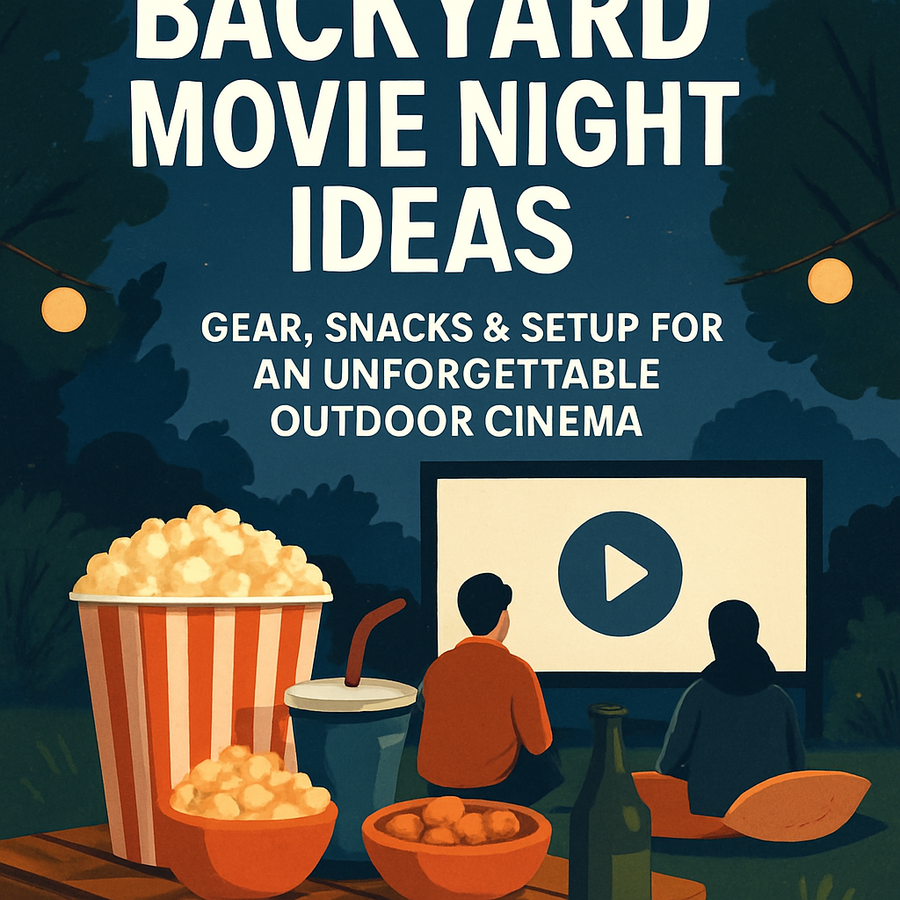 Backyard Movie Night Ideas: Gear, Snacks & Setup for an Unforgettable Outdoor Cinema