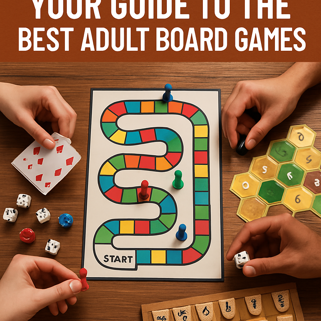 Unplug & Play: Your Guide to the Best Adult Board Games