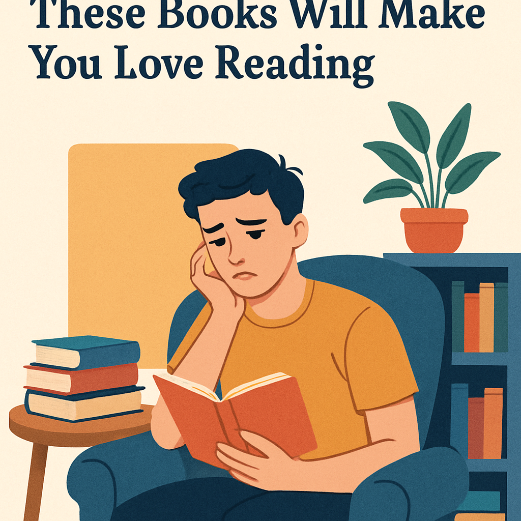 Reluctant Reader? These Books Will Make You Love Reading